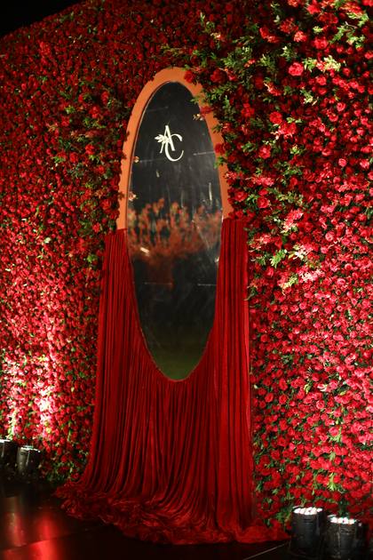 Backdrop and Photo-op — Reception decor — ITC Grand Goa